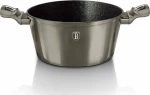 Berlinger Haus Metallic Line Βαθιά Κατσαρόλα από Αλουμίνιο 4.1lt / 24cm Carbon Collection