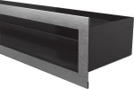 Kratki LUFT/9/100/45S/SZ Περσίδα Τζακιού Inox 9x100cm