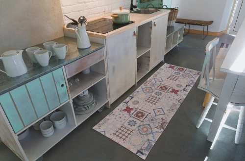 Sorema Χαλάκι Κουζίνας Tiles 55x100cm
