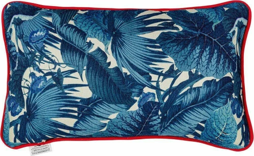 Μαξιλάρι Διακοσμητικό (Με Γέμιση) Paradeisos Lc40121 50X30Cm Blue-Red Mindthegap 30X50 Πούπουλο-Φτερό