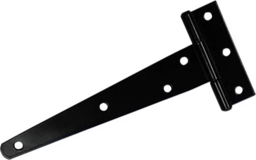 Μεντεσές ταφ μαύρος βαμμένος 210mm (8")