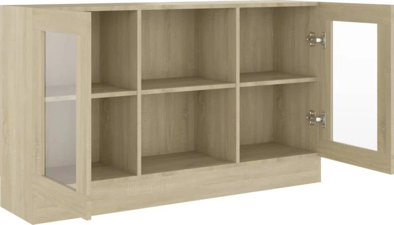 Βιτρίνα Σαλονιού Sonoma Δρυς 120x30.5x70cm