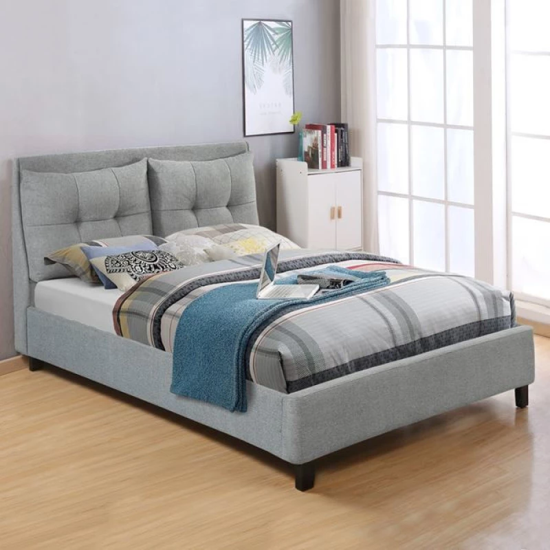 Billie Κρεβάτι Υπέρδιπλο Ύφασμα / Με Τάβλες 160x200cm
