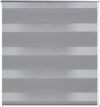Σύστημα Σκίασης Ρόλερ Zebra Γκρι 120 x 230 εκ.