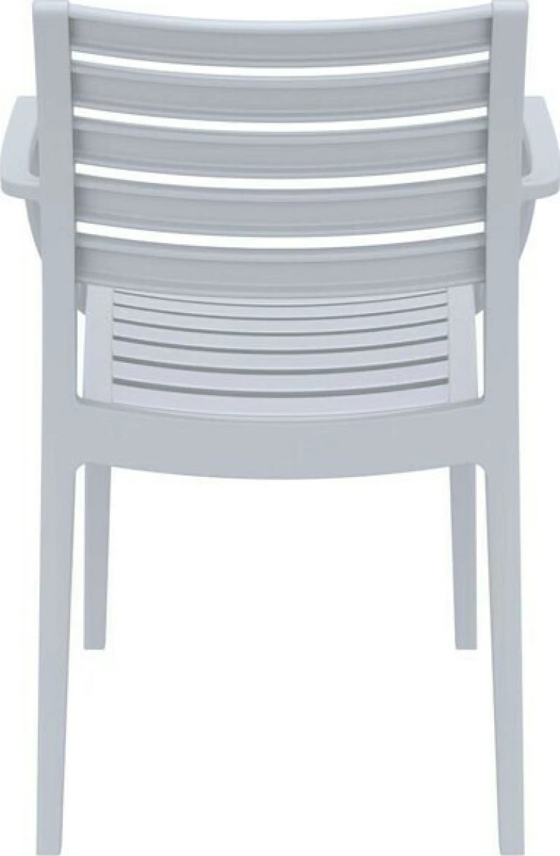 Καρέκλα Πολυπροπυλενίου Artemis Silver Grey
