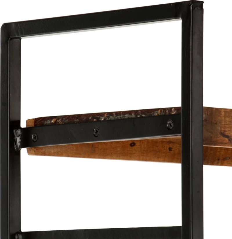 Βιβλιοθήκη με 4 Επίπεδα 80x30x180 εκ. Μασίφ Ανακυκλωμένο Ξύλο