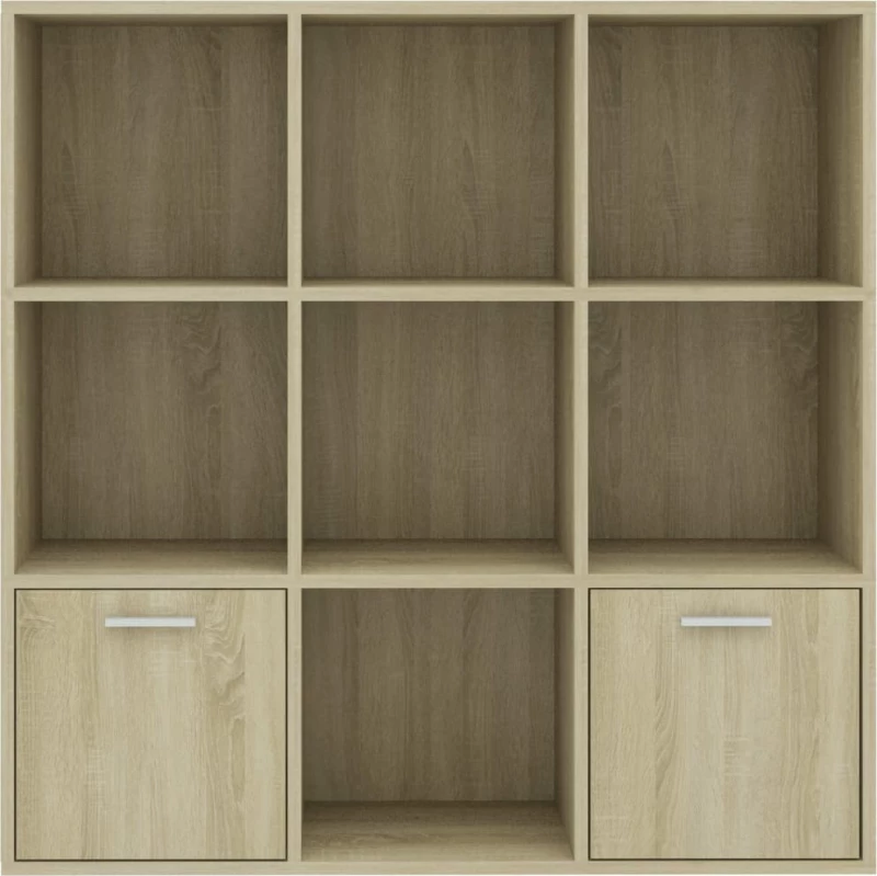 Βιβλιοθήκη Χρώμα Sonoma Δρυς 98 x 30 x 98 εκ. από Μοριοσανίδα