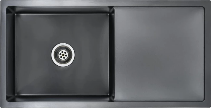 vidaXL 145086 Ένθετος Νεροχύτης 87x44cm Inox Brushed