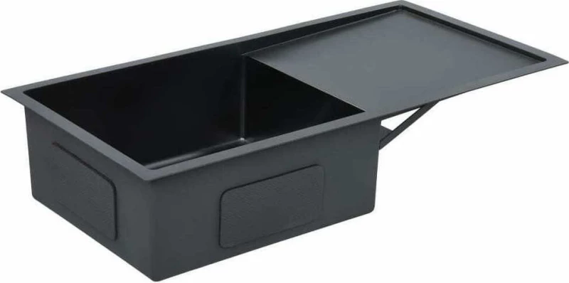 vidaXL 145086 Ένθετος Νεροχύτης 87x44cm Inox Brushed