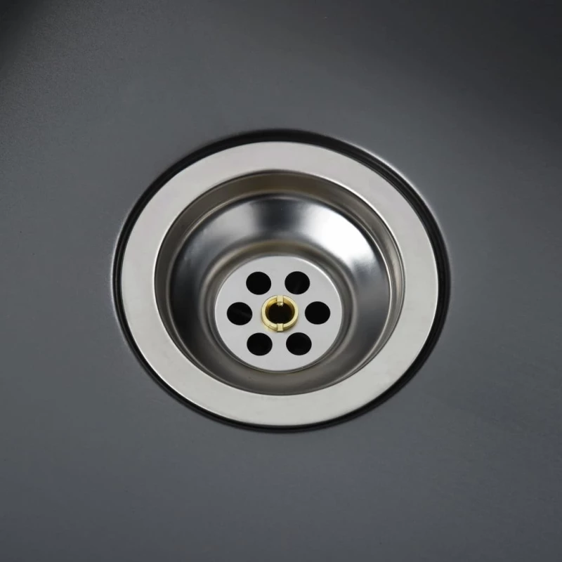 vidaXL 145086 Ένθετος Νεροχύτης 87x44cm Inox Brushed