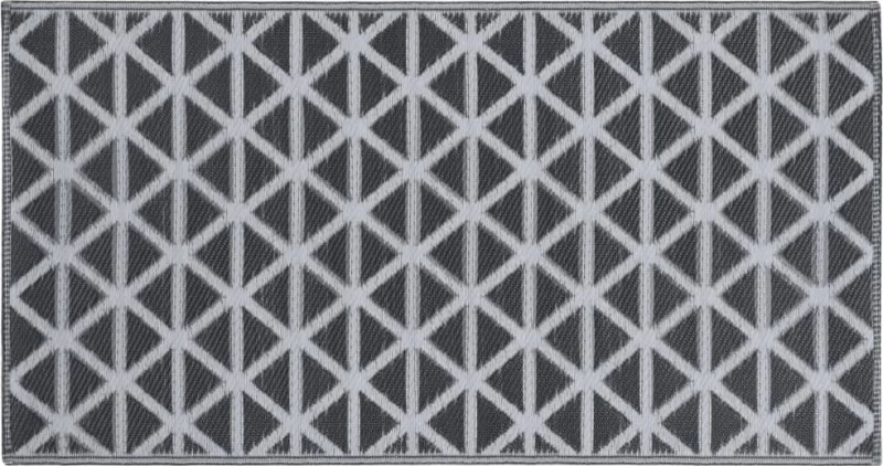 vidaXL Χαλί Μαύρο 120x180cm