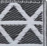 vidaXL Χαλί Μαύρο 120x180cm