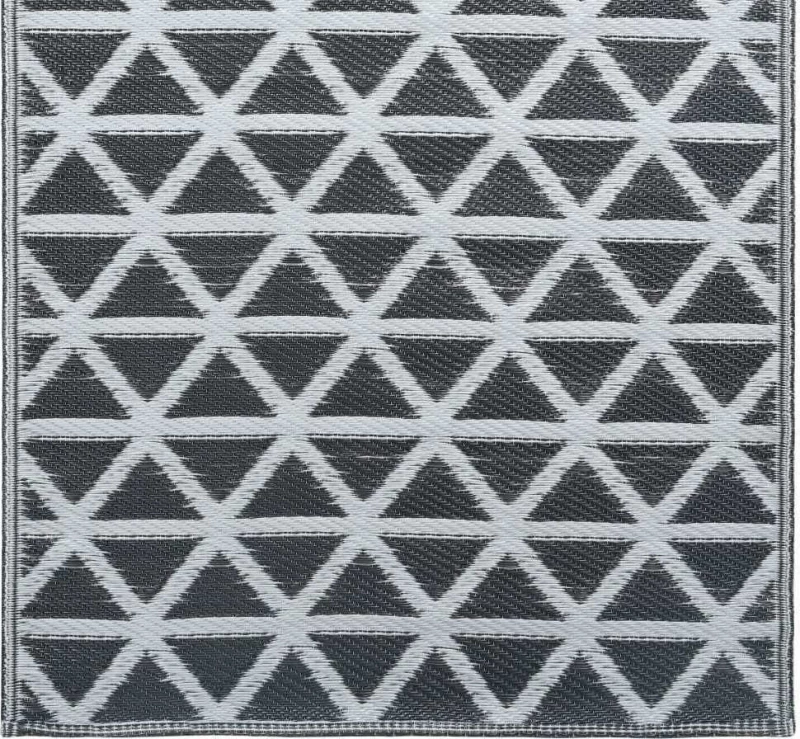 vidaXL Χαλί Μαύρο 120x180cm