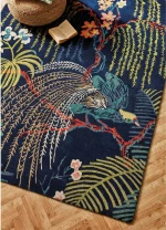 Brink & Campman Χαλί Rain Foresttropical Night 050708 Μαύρο - Ανθρακί 200x280cm