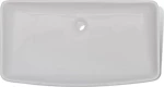 vidaXL 140691 Επικαθήμενος Νιπτήρας Κεραμικός 71x39cm Λευκός