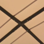 Κιόσκι/Υπόστεγο Μπεζ 3 x 3 μ. από Χάλυβα