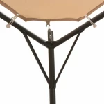 Κιόσκι/Υπόστεγο Μπεζ 3 x 3 μ. από Χάλυβα
