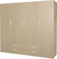 Ντουλάπα Ν29 Τετράφυλλη Δρυς 200x55x180cm