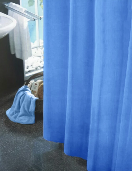 Meusch Κουρτίνα Μπάνιου 180x200 Rio Μπλε