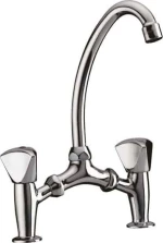 Paini BKCR215AEFO Μπαταρία Νιπτήρα Ασημί
