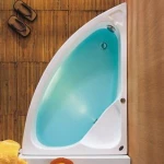 Konchili 125x90 R - Ασύμμετρη Μπανιέρα Ακρυλικό