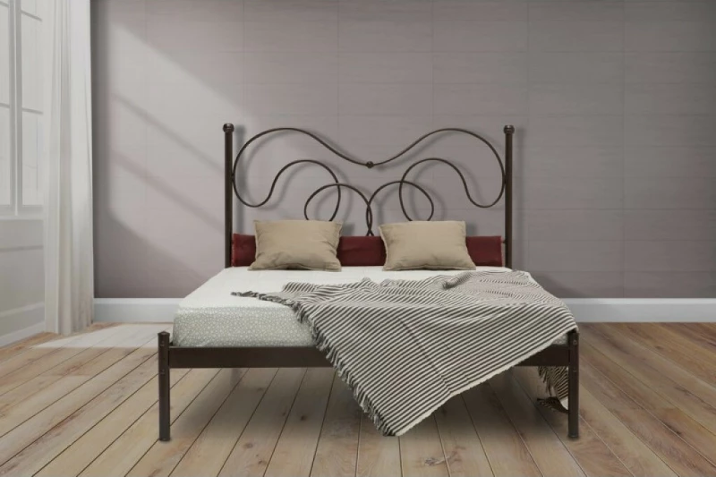 Άγης Κρεβάτι Διπλό Μεταλλικό 150x200cm