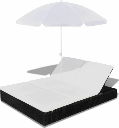 Ξαπλώστρα Rattan 42950 197x140x190cm