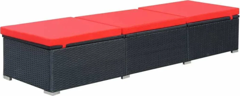 Ξαπλώστρα Rattan 44405 195x60x31cm