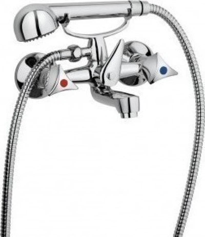 Paini Classica BKCR105FO Μπαταρία Μπανιέρας Πλήρες Σετ Ασημί