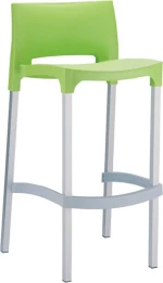 Σκαμπό Προπυλενίου Gio Light Green
