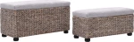 Σκαμπό Rattan S/2 246107