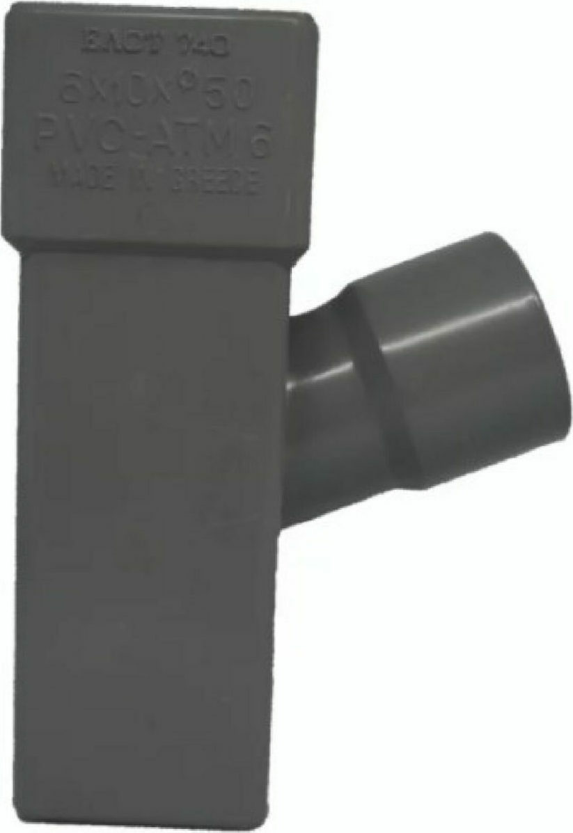 Κάθετο ημιτάφ υδρορροής 6x10 Φ50 - 080312710063