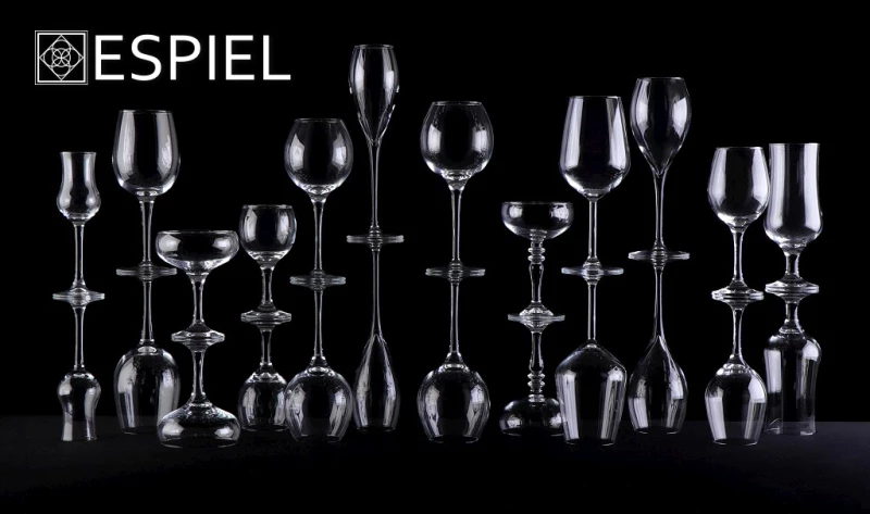 Espiel Ποτήρι Κρασιού Amber Γυάλινο 365ml