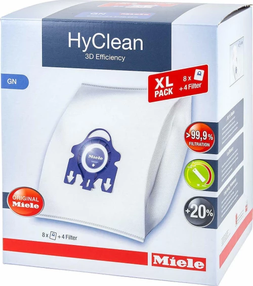 Miele XL-Pack GN HyClean 3D Σακούλες Σκούπας 8τμχ