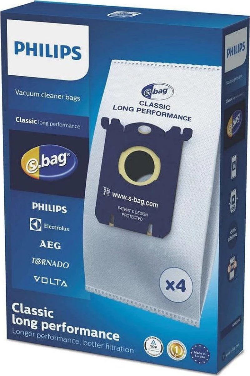 Philips FC8021/03 Σακούλες Σκούπας 4τμχ