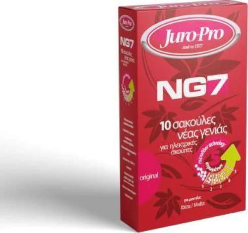 Juro-Pro NG7 Σακούλες Σκούπας 10τμχ
