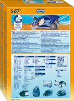 Swirl S67 Σακούλες Σκούπας 4τμχ