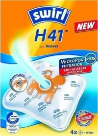 Swirl H41 Σακούλες Σκούπας 4τμχ