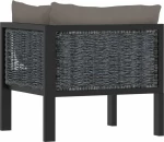 Γωνιακός Καναπές 49397 68x68x64cm Ανθρακί
