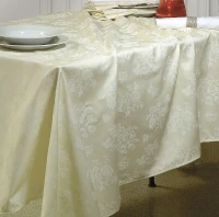 Rythmos Τραπεζομάντηλο 140x220 Jasmine Εκρού