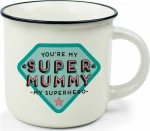 Legami Milano Cup-Puccino Super Mummy Κούπα Κεραμική Λευκή 350ml