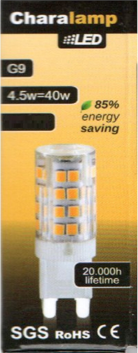 Charalamp Λάμπα LED για Ντουί G9 Ψυχρό Λευκό 400lm