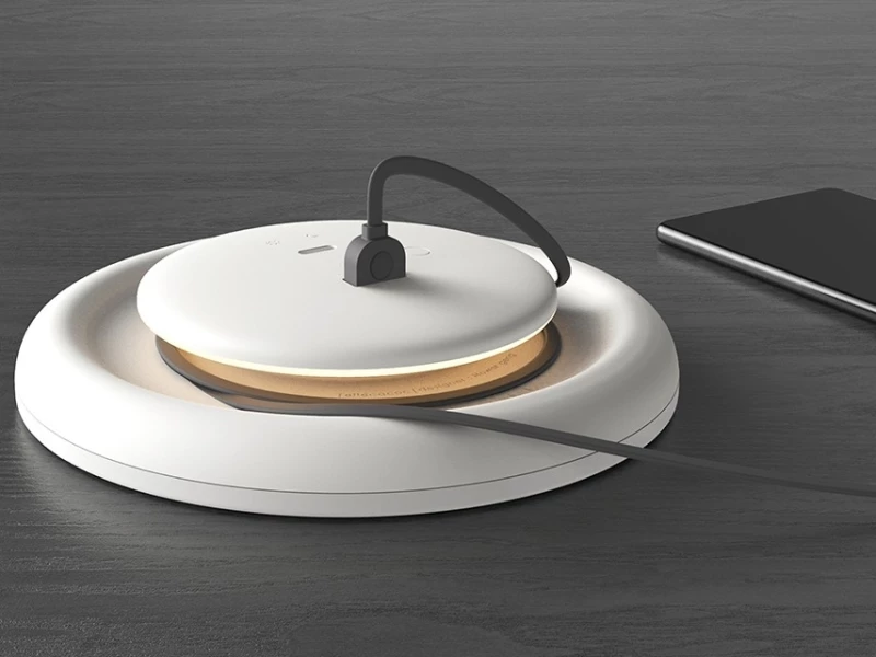 Allocacoc LightDisc Φωτιστικό Ασφαλείας Ηλιακό 10914WT/SLSLRC
