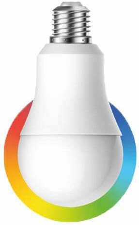 Smart Λάμπα LED για Ντουί E27 RGBW 800lm