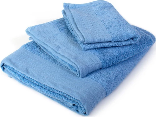 Dimcol Πετσέτα Προσώπου Πενιέ 50x100 Σιελ