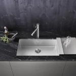 Blanco Zerox 700-U Durinox Υποκαθήμενος Νεροχύτης 74x44cm Inox Σατινέ