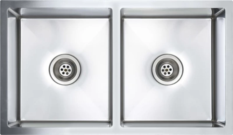 vidaXL 145079 Ένθετος Νεροχύτης 76x44cm Inox Brushed