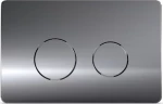 Wisa Πλακέτα Χειρισμού Easy Touch Χρώμιο Σατινέ F099-101