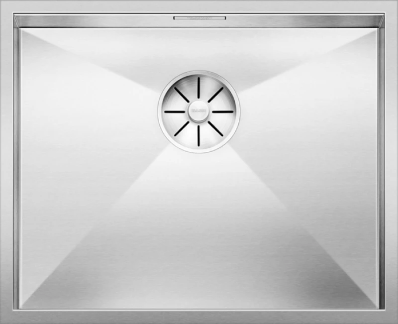 Blanco Zerox 500-U InFino Υποκαθήμενος Νεροχύτης 54x44cm Inox Σατινέ
