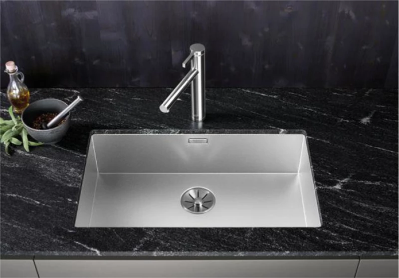 Blanco Zerox 500-U InFino Υποκαθήμενος Νεροχύτης 54x44cm Inox Σατινέ